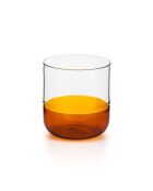 Lot de 2 Verres Ambra orange - 34cl