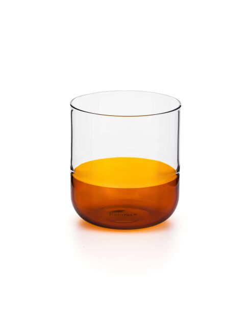 Lot de 2 Verres Ambra orange - 34cl