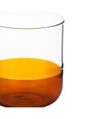 Lot de 2 Verres Ambra orange - 34cl