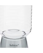 Set di 2 bicchieri Ambra grigi - 35cl