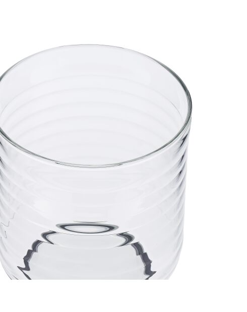 Set di 2 bicchieri Ambra grigi - 35cl