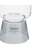 Set di 2 bicchieri Ambra grigi - 35cl