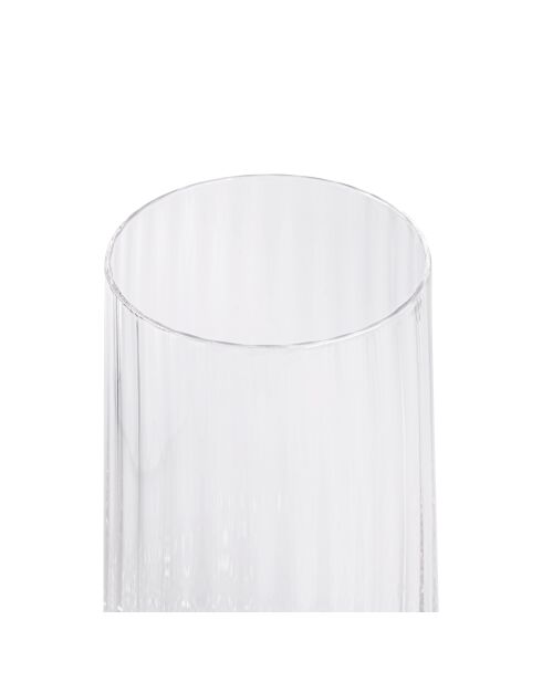 Set di 6 bicchieri Cléo orangeade in vetro cristallino trasparente - 50cl