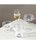 Set di 6 bicchieri Cléo orangeade in vetro cristallino trasparente - 50cl