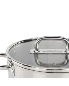 Épure verzilverde roestvrijstalen kookpot - 24 cm/5,1 L