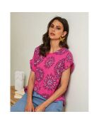Top Spine fucsia