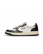 Baskets basses Medalist en cuir noir