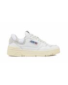Witte lage sneakers van meerdere materialen CLC