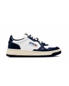 Lage sneakers van Medalist in wit en blauw