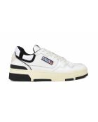 Lage CLC-sneakers van meerdere materialen in wit en zwart