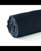 Drap-housse satin de coton gris 03