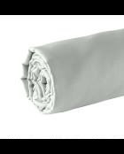 Lenzuolo con angoli elasticizzati in cotone satinato Uni taupe 05