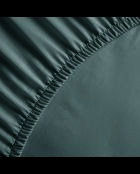 Drap-housse satin de coton gris 02