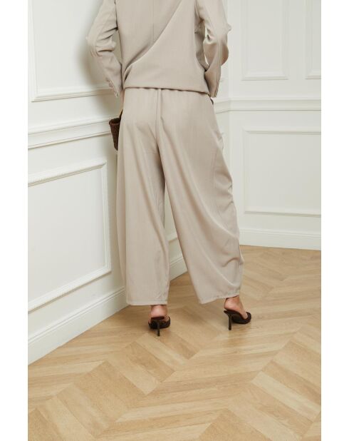 Pantaloni beige Alma