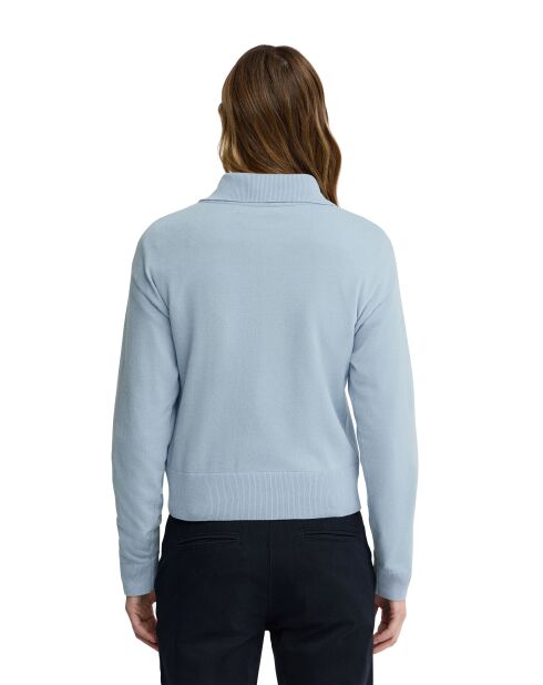 Felpa Isaline baby in cotone blu