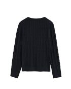 Felpa Georgia in cotone blu