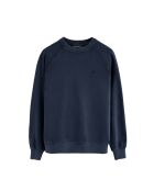 Felpa Blaise in cotone blu