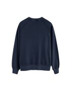 Felpa Blaise in cotone blu