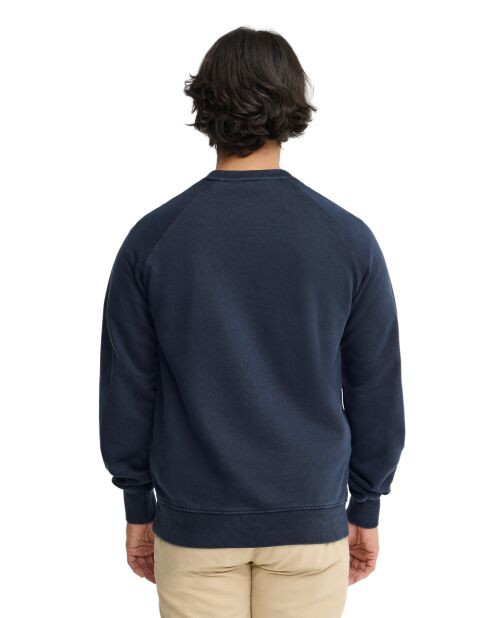 Felpa Blaise in cotone blu