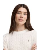 Felpa Giulia in cotone ecrù