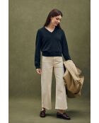 Felpa Laurine in cotone blu