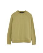 Felpa Gontran in cotone verde foglia