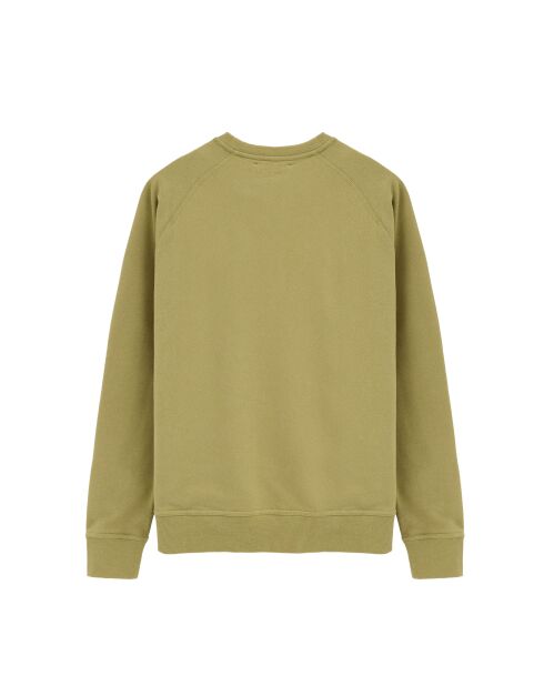 Felpa Gontran in cotone verde foglia