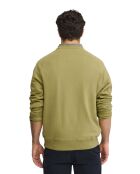 Felpa Gontran in cotone verde foglia