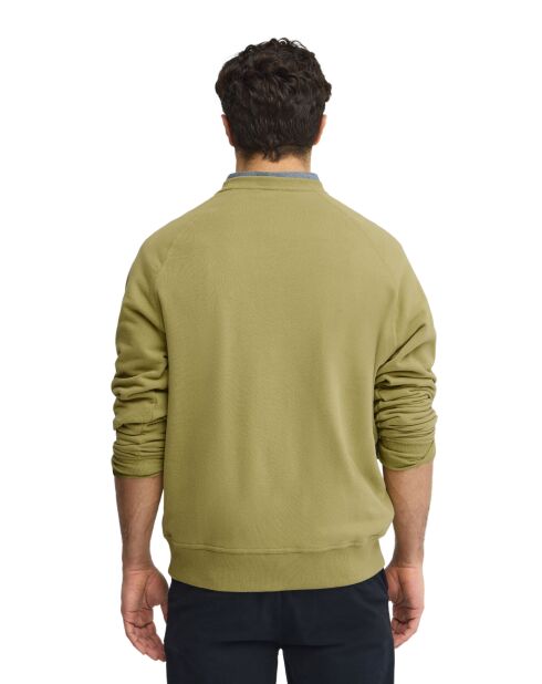 Felpa Gontran in cotone verde foglia