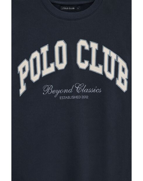 Sweat-shirt en coton Ernest navy