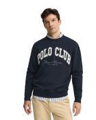 Sweat-shirt en coton Ernest navy