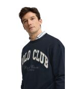 Sweat-shirt en coton Ernest navy