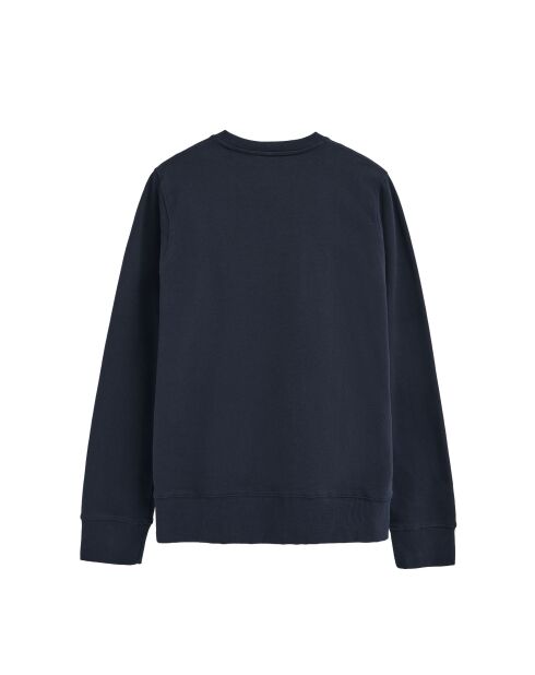 Felpa Eliott in cotone blu