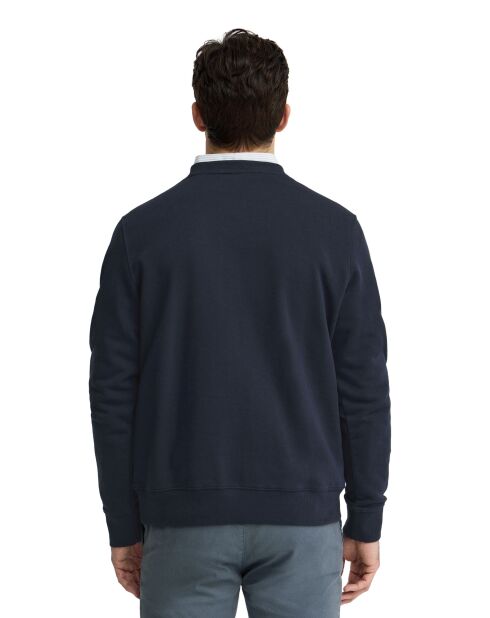 Felpa Eliott in cotone blu