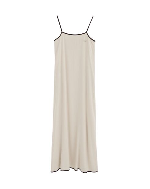 Ecrufarbenes Leinenkleid Bianca