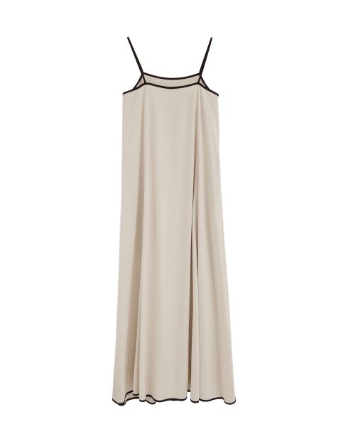Ecrufarbenes Leinenkleid Bianca