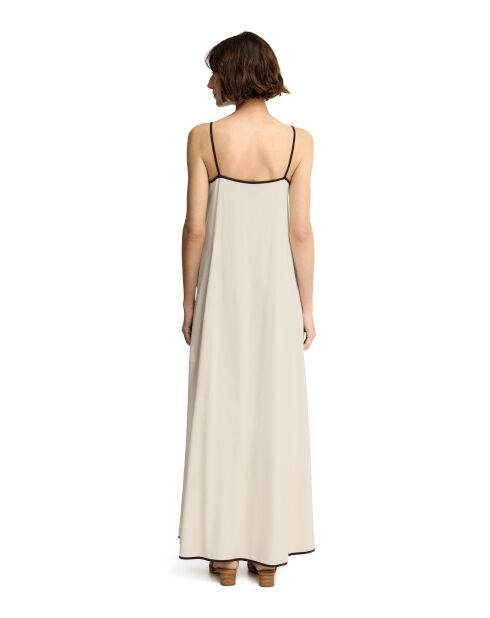 Ecrufarbenes Leinenkleid Bianca