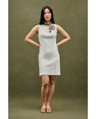 Ecrufarbenes Baumwollkleid Cynthia