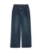 Jeans en coton Naomi medium blue