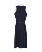 Marineblaues Baumwollkleid Anita