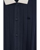Marineblaues Baumwollkleid Anita