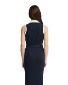 Marineblaues Baumwollkleid Anita