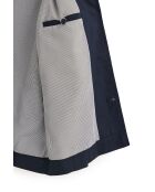 Giacca Sergio in misto lino blu