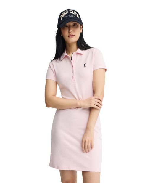 Rosafarbenes Baumwollkleid Victoria