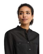 Camisa negra de manga larga Emilie