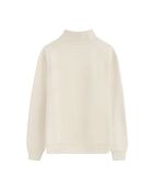 Felpa Anselme in cotone ecru