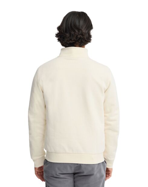 Felpa Anselme in cotone ecru