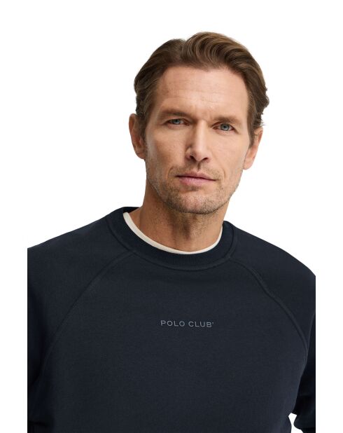 Felpa Germain in cotone blu scuro