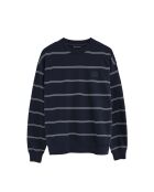 Felpa Hector in cotone blu scuro