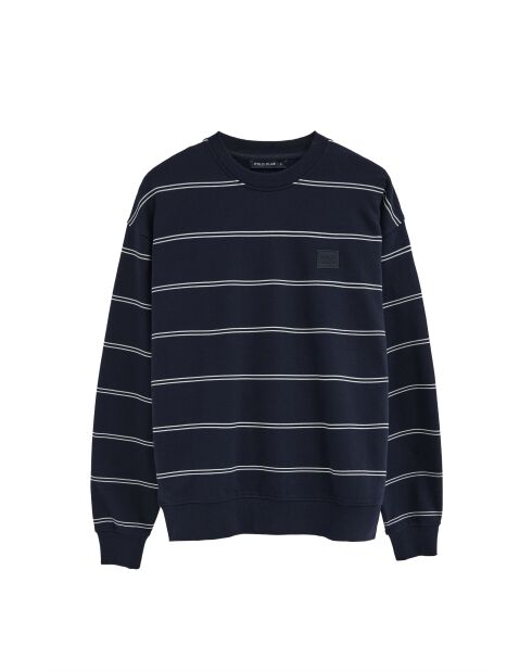 Felpa Hector in cotone blu scuro